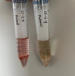 Droppers with liquids